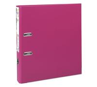 Exacompta - Réf. 53159E - Carton de 10 classeurs à levier A4 MAXI Prem'Touch - Dos 50 mm - Mécanique 55 mm - Dimensions extérieures : 32 x 30 x 5 cm - Format à classer A4 maxi - Coloris : Framboise