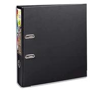 Exacompta - Réf. 53341E - 1 classeur à levier A4 MAXI Prem'Touch - Dos de 80 mm - Mécanique 80 mm - Dimensions extérieures : 32 x 30 x 8 cm - Format à classer A4 Maxi - Coloris : Noir