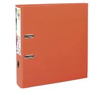Exacompta Classeur à levier Prem'Touch A4 maxi Dos 80 mm polypropylène intérieur et extérieur Orange
