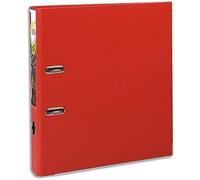 Exacompta - Réf. 53345E - 1 classeur à levier A4 MAXI Prem'Touch - Dos de 80 mm - Mécanique 80 mm - Dimensions extérieures : 32 x 30 x 8 cm - Format à classer A4 Maxi - Coloris : Rouge