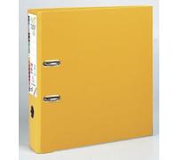 Exacompta - Réf. 53349E - Carton de 10 classeurs à levier A4 MAXI Prem'Touch - Dos 80 mm - Mécanique 80 mm - Dimensions extérieures : 32 x 30 x 8 cm - Format à classer A4 Maxi - Coloris : Jaune
