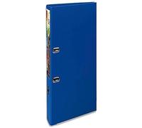 Exacompta - Réf. 53352E - 1 classeur à levier A4 MAXI Prem'Touch - Dos de 80 mm - Mécanique 80 mm - Dimensions extérieures : 32 x 30 x 8 cm - Format à classer A4 Maxi - Coloris :Bleu foncé