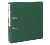 Exacompta - Réf. 53353E - Carton de 10 classeurs à levier A4 MAXI Prem'Touch - Dos 80 mm - Mécanique 80 mm - Dimensions extérieures : 32 x 30 x 8 cm - Format à classer A4 Maxi - Coloris : Vert foncé