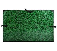 Exacompta - Réf. 533600E - 1 carton à dessin Annonay - avec rubans tissu - dos et coins toilés - dimensions 80 x 120 cm - format à classer Grand Aigle (750 x 1100 mm) - couleur vert