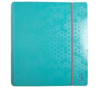 Exacompta - Réf. 53410E - Carton de 6 classeurs à levier Prem'Touch Maïa - En polypropylène recyclé - Dos arrondi 80 mm - Mécanique 80 mm - Dimensions 32x30 cm - pour A4 - Assortis