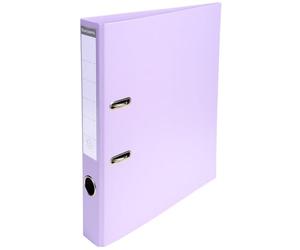 Exacompta - Réf. 53507E - Carton de 10 classeurs à levier A4 Prem'Touch - Dos de 50 mm - Mécanique 55 mm - Dimensions extérieures : 32 x 29 x 5 cm - Format à classer A4 - Lilas