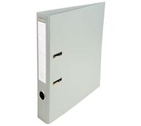 Exacompta - Réf. 53540E - 1 Classeur à levier A4 Prem'Touch - Dos de 50 mm - Mécanique 55 mm - Dimensions extérieures : 32 x 29 x 5 cm - Format à classer A4- Coloris : Gris