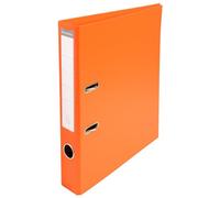 Exacompta - Réf. 53544E - Carton de 10 classeurs à levier A4 Prem'Touch - Dos de 50 mm - Mécanique 55 mm - Dimensions extérieures : 32 x 29 x 5 cm - Format à classer A4 - Orange