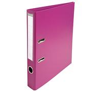 Exacompta Classeur à levier PVC A4 – Dos 50 mm – Fuchsia