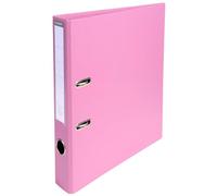 Exacompta - Réf. 53555E - Carton de 10 classeurs à levier A4 Prem'Touch - Dos de 50 mm - Mécanique 55 mm - Dimensions extérieures : 32 x 29 x 5 cm - Format à classer A4 - Rose