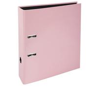 Exacompta - Réf. 53566E -Carton de 10 classeurs à levier A4 Prem'Touch AQUAREL - Dos de 80 mm - Mécanique 80 mm - Dimensions extérieures : 32 x 28,5 x 8 cm - Format à classer A4 - Rose