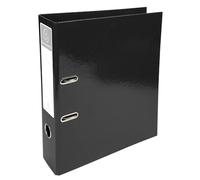 Exacompta - Réf. 53621E - Carton de 10 classeurs à levier A4 Prem'Touch IDERAMA - Dos de 70 mm - Mécanique 75 mm - Dimensions extérieures : 32 x 30 x 7 cm - Format à classer A4 - Noir