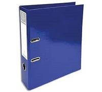 Exacompta - Réf. 53622E - 1 Classeur à levier A4 Prem'Touch IDERAMA - Dos de 70 mm - Méanique 75 mm - Dimensions extérieures : 32 x 30 x 7 cm - Format à classer A4 - Coloris : Bleu foncé