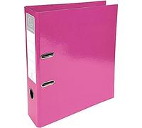Exacompta - Réf. 53624E - 1 Classeur à levier A4 Prem'Touch IDERAMA - Dos de 70 mm - Mécanique 75 mm - Dimensions extérieures : 32 x 30 x 7 cm - Format à classer A4 - Coloris : Rose