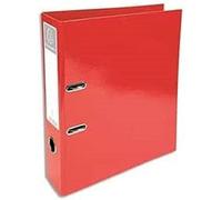 Exacompta - Réf. 53625E - 1 Classeur à levier A4 Prem'Touch IDERAMA - Dos de 70 mm - Mécanique 75 mm - Dimensions extérieures : 32 x 30 x 7 cm - Format à classer A4 - Coloris : Rouge