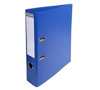 Exacompta - Réf. 53752E - Carton de 10 Classeurs à levier A4 Prem'Touch - Dos de 70 mm - Mécanique 75 mm - Dimensions extérieures : 32 x 29 x 7 cm - Format à classer A4 - Coloris : Bleu foncé