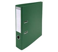 Exacompta Carton de 10 classeurs à levier A4 Prem'Touch – Dos 70 mm, mécanique 75 mm – Vert foncé