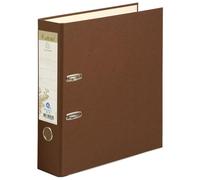 Exacompta - Réf. 53984E - Carton de 10 classeurs à levier A4 Prem'Touch FOREVER - Dos de 80 mm - Mécanique 80 mm - Dimensions extérieures : 32 x 29 x 8 cm - Format à classer A4 - Chocolat