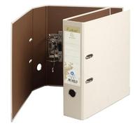 Exacompta - Réf. 53986SE - Carton de 10 classeurs à levier A4 Prem'Touch FOREVER - Dos de 80 mm - Mécanique 80 mm - Dimensions extérieures : 32 x 29 x 8 cm - Format à classer A4 - Ivoire