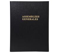 Exacompta Carton de 10 reliures DELIBERATIONS A.G. 4 anneaux