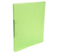 EXACOMPTA Classeur 2 anneaux 15 mm polypropylène Chromaline - A4 - Vert