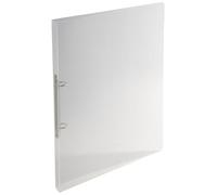 Exacompta - Réf. 54194E - Carton de 20 classeurs Crystal - 2 anneaux ronds diamètre 15 mm - Dos 20 mm - Dimensions extérieures : 32 x 25 cm - Format à classer A4 - Cristal