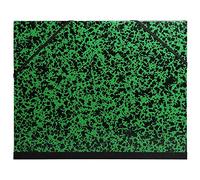 Exacompta - Réf. 542800E - 1 carton à dessin Annonay - avec élastiques - dos toilé - garde blanche - dimensions 52 x 72 cm - format à classer Raisin (500 x 650 mm) - couleur vert
