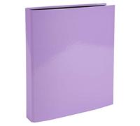 Exacompta - réf. 54565E - 1 Classeur rigide Aquarel - 2 anneaux en D - Diamètre 25 mm - Dos de 4 cm - Dimensions extérieures : 31,5 x 27 cm - Format à classer A4 - Coloris : mauve