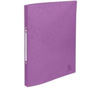 Exacompta - Réf. 54910E - Carton de 20 classeurs souples Pop'N Co - PP recyclé - 2 anneaux ronds - dos 20 mm - Format extérieur : 32x25 cm - Format à classer A4-4 couleurs assorties