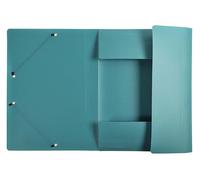 Exacompta - Réf. 55840E - Carton de 50 chemises à élastiques Opak - pochettes 3 rabats - en polypropylène opaque - dimensions 24 x 32 cm pour documents au format A4 - 10 couleurs assorties