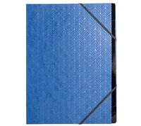 Exacompta - Réf. 56350E - Carton de 8 trieurs HARMONIKA Néo Déco - avec élastiques - couverture en carte 400g/m2 - intérieur en carte recylcée - 7 compartiments - dim 24 x 32 cm - pour A4 - assorties