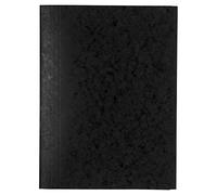 Exacompta - Réf. 56401E - 1 chemise simple sans élastique avec 3 rabats en carte lustrée 390 g/m² - chemise certifiée FSC - dimensions 24 x 32 cm pour documents format A4 - couleur noir