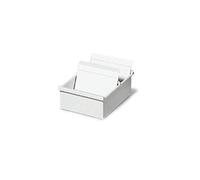 Exacompta Bac à fiches Classic K Polystyrène A7 500 fiches Gris lumière 22,5x12,3x6,5 cm