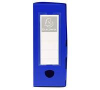 Exacompta Boîte d'archives 59932E – polypropylène opaque A4 Dos 100 mm Bleu