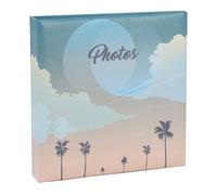 Exacompta - Réf. 62332E - Carton de 6 albums photos à pochettes SUNSET - 200 photos 10 x 15 cm - 100 pages - format 22,5 x 22 cm - couverture recouverte d'un pelliculage mat - imprimé motifs tendance