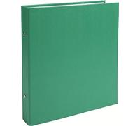 Exacompta - Réf. 623SE - Classeur rembordé PP - 2 anneaux ronds diamètre 25 mm - Dos 34 mm - Dimensions extérieures : 23 x 21,5 cm - Format à classer écolier 22 x17 cm - Coloris : vert