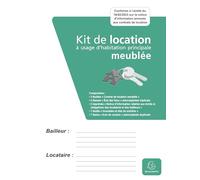 Exacompta - Réf. 62E - 1 kit de location meublée - Ce dossier complet regroupe tous les documents obligatoires pour louer un logement meublé en toute sérénité - fabrication 100% française