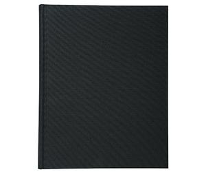 Exacompta - Réf. 6411E - Registre quadillé 5x5-100 pages foliotées - papier intérieur 110 grammes - dimensions 320 x 250 mm - format vertical - couverture rigide en toile noire