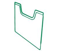 Exacompta - Réf. 64537D - 1 Plaque de recouvrement A4 vertical -