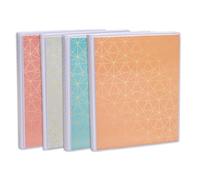 Exacompta - Réf. 65001E - Album photos mini à pochettes souples 24 photos 10X15 cm - 24 pages - format vertical 12X16 cm - visuels de la couverture : 3 motifs aléatoires