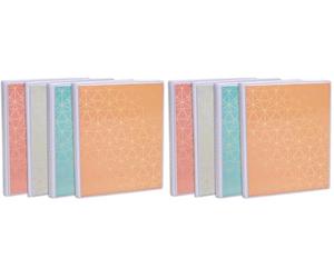 Exacompta - Ref 65002E - Mini Pocket Photo Album - 130 x 160mm in Size, 24 Pages with Hard-Wearing Plastic Pockets, Holds Up To 24 Photos - Random Design Cover, Visuel Aléatoire (Lot de 2)