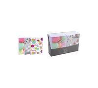 EXACOMPTA - Réf. 65003E - Album photos médium à pochettes souples 64 photos 10 x 15 cm - 32 pages - format vertical 17,5 x 23 cm - visuels de la couverture : 3 motifs aléatoires