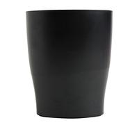 Exacompta - Réf. 676014D - Carton de 10 Pots à crayons ECOPEN - dimensions 6x8x9,5 cm - couleur noir - certifié ANGE BLEU - Pour stocker des stylos, des crayons, et d'autres articles de papeterie