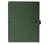 Exacompta - Réf. 733E - 1 Chemise dos extensible papier - 24x32cm Vert foncé