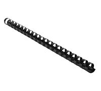 Exacompta – Reliures spirales Réf. 75501E – PVC 16 mm noir – Boîte 100 unités (90–120 feuilles)