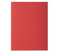 Exacompta - Réf. 800012E - Paquet de 100 sous-chemises ROCK''S 80 g/m2 aux couleurs vives - sous chemises certifiées PEFC™ - dimensions 22 x 31 cm pour format A4 - couelur rouge