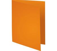 Exacompta - Réf. 850007E - Paquet de 250 sous-chemises SUPER 60 g/m2 aux couleurs pastel - sous chemises certifiées PEFC™ - dimensions 22 x 31 cm pour format A4 - couleur orange