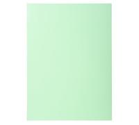 Exacompta - Réf. 850104E - Carton de 10 paquets de 100 sous-chemises SUPER 60 g/m2 aux couleurs pastel - sous chemises certifiées PEFC™ - dimensions 22 x 31 cm pour format A4 - couleur vert clair