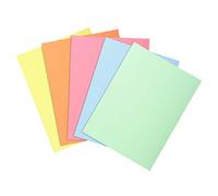 Exacompta - Réf. 850300E - Paquet de 30 sous-chemises SUPER 60 g/m2 aux couleurs pastel - sous chemises certifiées PEFC™ - Dimensions 22 x 31 cm pour format A4 - 5 couleurs assorties