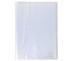 Exacompta - Réf. 85360E - 1 Protège-documents Chromaline - 30 pochettes cristal lisse - 60 vues - pour A4 - dim 24 x 32 cm - couverture en polypro translucide semi-rigide - couleur cristal